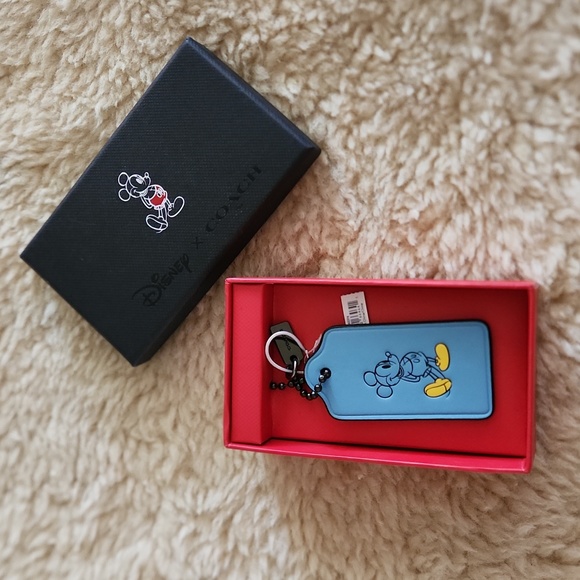NWT IOB Disney X Coach Mickey Mouse Hang Tag ๐ค๐ญโค๏ธ - Picture 8 of 10